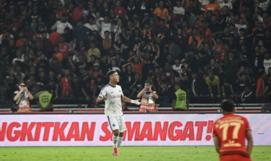 Arema FC Bungkam Persija 2-0 di GBK Pekan Lalu